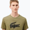 Koszulka męska Lacoste TH2042 khaki/black 3