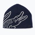 Czapka zimowa Lacoste RB3021 navy blue/flour