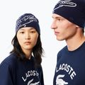 Czapka zimowa Lacoste RB3021 navy blue/flour 3