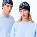Czapka zimowa Lacoste RB3021 navy blue/flour 4
