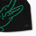 Czapka zimowa Lacoste RB3021 black/fluorine green 2