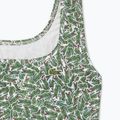 Strój kąpielowy jednoczęściowy damski Lacoste MF9608 green/flour 3