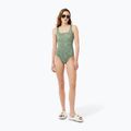Strój kąpielowy jednoczęściowy damski Lacoste MF9608 green/flour 4