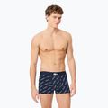 Bokserki męskie Lacoste 5H1288 3 pary navy blue/silver chine/methylene 2