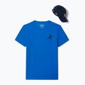Koszulka męska + czapka Lacoste TH1044 gipsy white/ navy blue 4