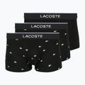 Bokserki męskie Lacoste 5H1299 3 pary black
