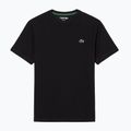 Koszulka tenisowa męska Lacoste TH0003 black/lamb's lettuce