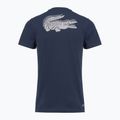 Koszulka tenisowa męska Lacoste TH0003 navy blue/white 2