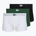 Bokserki męskie Lacoste 5H5441 3 pack white/green/black