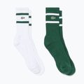 Skarpety Lacoste RA9189 Ankle 3-pak green/white