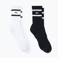 Skarpety Lacoste RA9189 Ankle 3-pak black/white