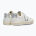 Buty damskie VEJA Esplar Logo Leather extra white/silver 3
