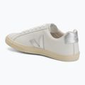 Buty damskie VEJA Esplar Logo Leather extra white/silver 3