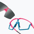 Okulary przeciwsłoneczne Julbo Edge Spectron matt fluorescent pink/blue/flash argent/clear 7