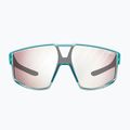 Okulary przeciwsłoneczne Julbo Fury Reactiv High Contrast shiny translucent light blue/red 3