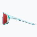 Okulary przeciwsłoneczne Julbo Fury Reactiv High Contrast shiny translucent light blue/red 4