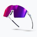 Okulary przeciwsłoneczne Julbo Edge Spectron HD matt white/blue/multilayer violet 5