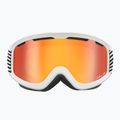 Gogle narciarskie Julbo June white/black/ goldange/flash red 2