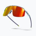 Okulary przeciwsłoneczne Julbo Density Reactiv Light Amplifier shiny tran blue/yellow/multilayer red 6