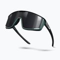 Okulary przeciwsłoneczne Julbo Fury Reactiv Performance shiny translu black/matt green 6