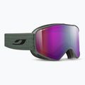 Gogle narciarskie Julbo Cyclon Reactiv High Contrast dark green/flash purple