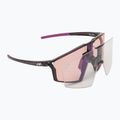 Okulary przeciwsłoneczne Julbo Edge Reactiv High Contrast shiny translu black/purple