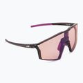 Okulary przeciwsłoneczne Julbo Edge Reactiv High Contrast shiny translu black/purple 2