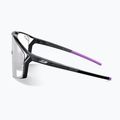 Okulary przeciwsłoneczne Julbo Edge Reactiv High Contrast shiny translu black/purple 9