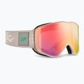 Gogle narciarskie Julbo Cyrius X Reactive High Contrast beige/flash red