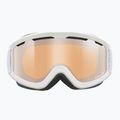 Gogle narciarskie Julbo June white/goldange/flash silver 2