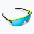 Okulary przeciwsłoneczne Julbo Ultimate Cover Polar 4 Hd black/yellow fluo/capsule ocean master 2