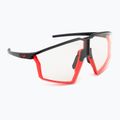 Okulary przeciwsłoneczne Julbo Edge Reactiv mat black/mat fluo orange/clear