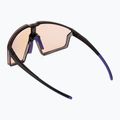 Okulary przeciwsłoneczne Julbo Edge Reactiv High Contrast matt translucent black/purple 3
