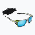 Okulary przeciwsłoneczne Julbo Shield M Polar 4 Hd black/yellow fluo/capsule ocean master