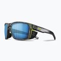 Okulary przeciwsłoneczne Julbo Shield M Polar 4 Hd black/yellow fluo/capsule ocean master 6