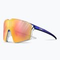 Okulary przeciwsłoneczne Julbo Edge Reactiv Light Amplifier metalic blue/white/multilayer gold pink 5