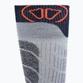 Skarpety narciarskie SIDAS Ski Merino gris/orange 5
