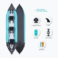 Kajak pompowany 3-osobowy AQUADESIGN Koloa 400 cm blue/black 4