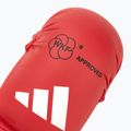Ochraniacze na dłonie adidas WKF red 4