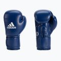 Rękawice bokserskie adidas Wako niebieskie 3