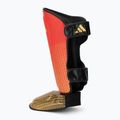 Ochraniacze piszczeli i stóp adidas Pro red/gold 3