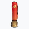 Ochraniacze piszczeli i stóp adidas Pro red/gold 5