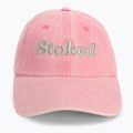 Czapka z daszkiem damska Billabong Stacked pink sunset 4