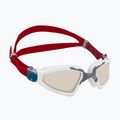 Okulary do pływania Aquasphere Kayenne Pro 2022 white/grey/ photochromatic