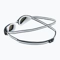 Okulary do pływania Aquasphere Fastlane 2022 white/grey/mirror silver 4