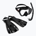Zestaw do snorkelingu Aqualung Nabul Set black/black