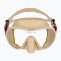 Zestaw do snorkelingu Aqualung Nabul Set beige/dark green 3