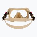 Zestaw do snorkelingu Aqualung Nabul Set beige/dark green 6
