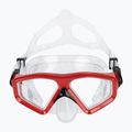 Zestaw do snorkelingu Aqualung Saturn Combo transparent/red 2