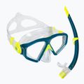 Zestaw do snorkelingu Aqualung Saturn Combo transparent/blue